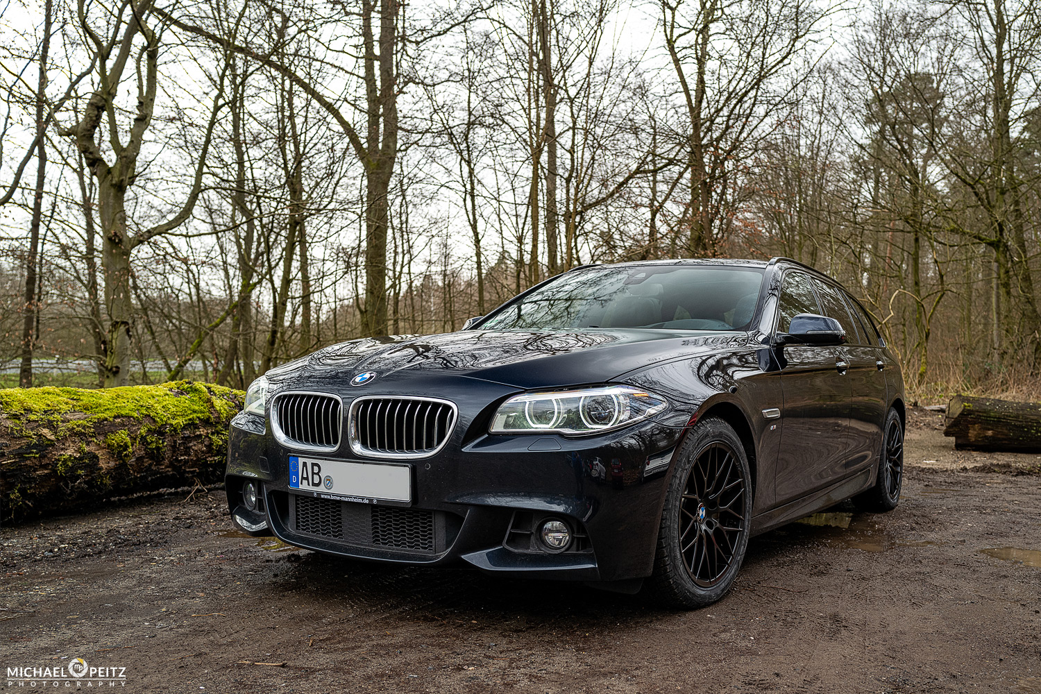 BMW 530d xDrive Winterbereifung AEZ Antigua dark 245/45R18